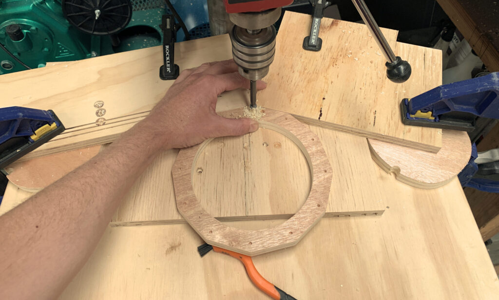 Dust port construction